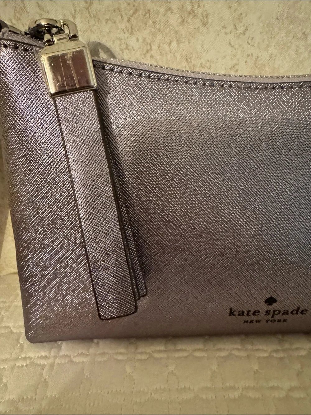 kate spade Iridescent Gunmetal Crossbody Bag